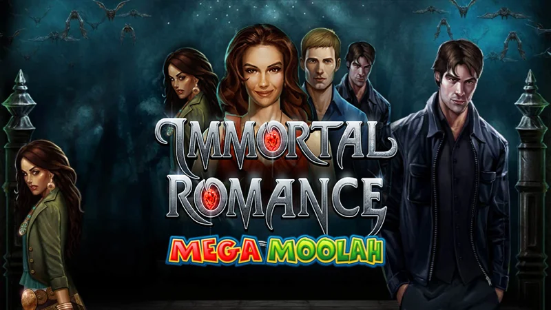 Immortal Romance Mega Moolah logo